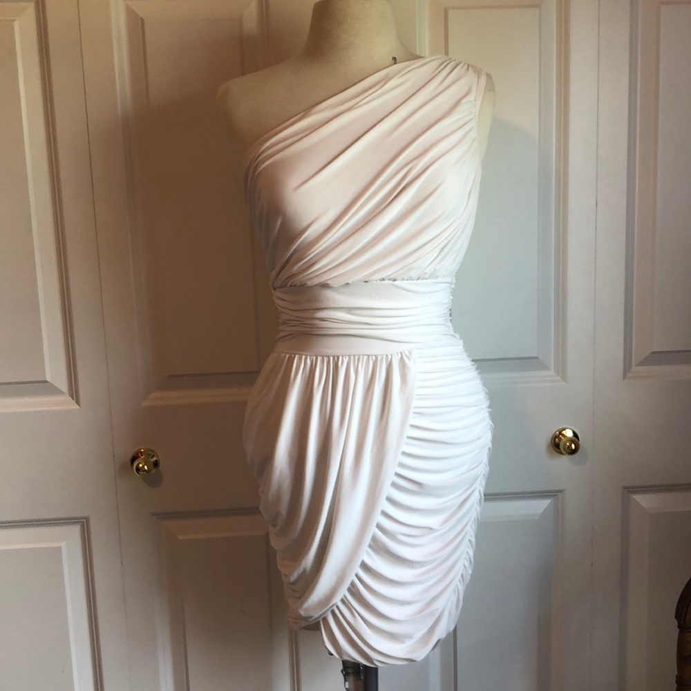 White formal dress